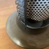 Porte parapluie 1950 tole perforée et laiton