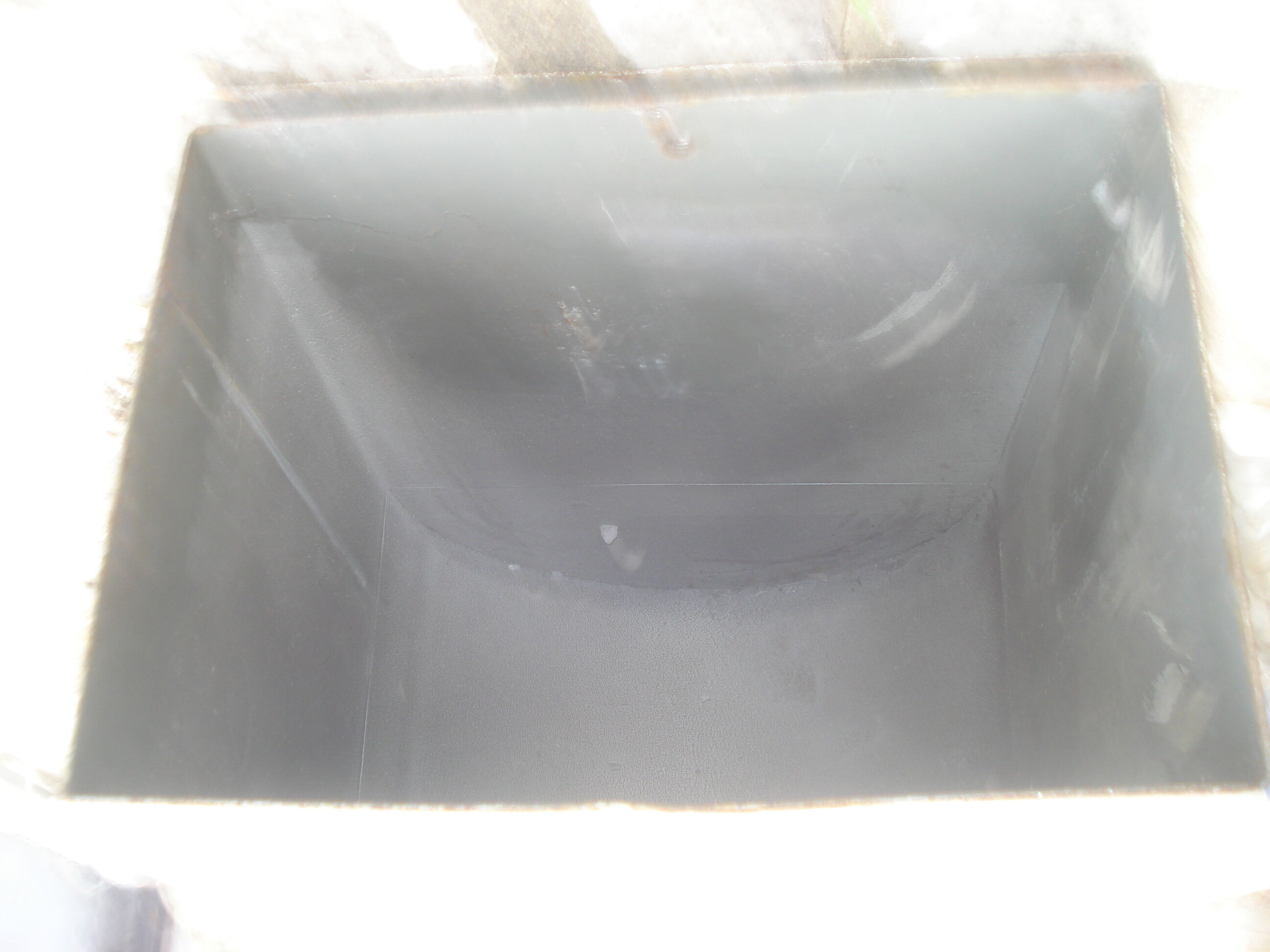 Former metal mileage marker 1950