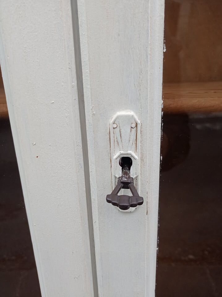 Parisian Art Deco glazed wardrobe