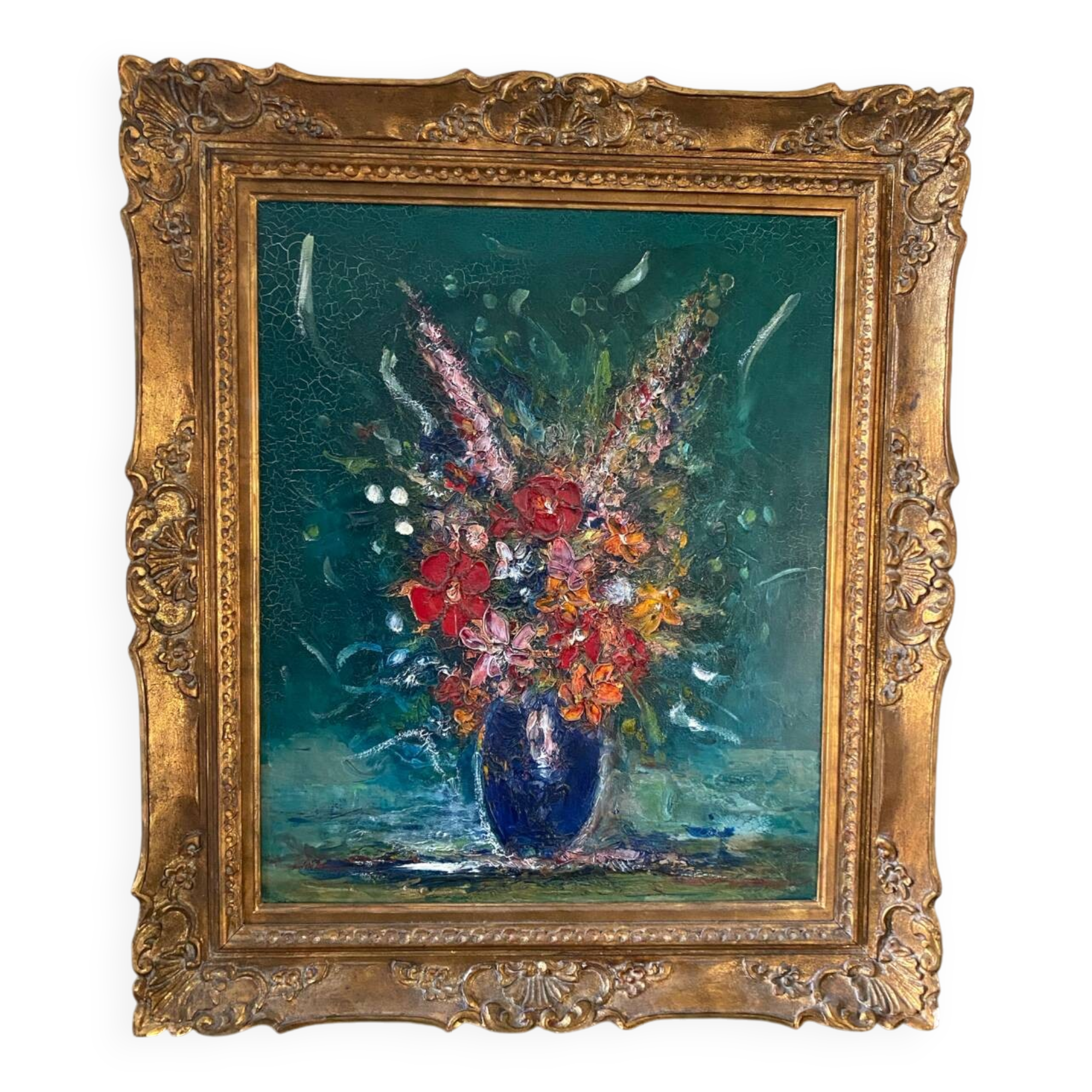 Nature morte signée Emile Gérard