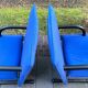 2 x Arflex T-Line sun loungers