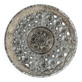 Plat en verre pressé