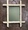 Miroir vintage en bois imitant le bambou