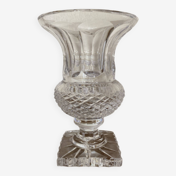 Medici vase in cut crystal, Versailles model