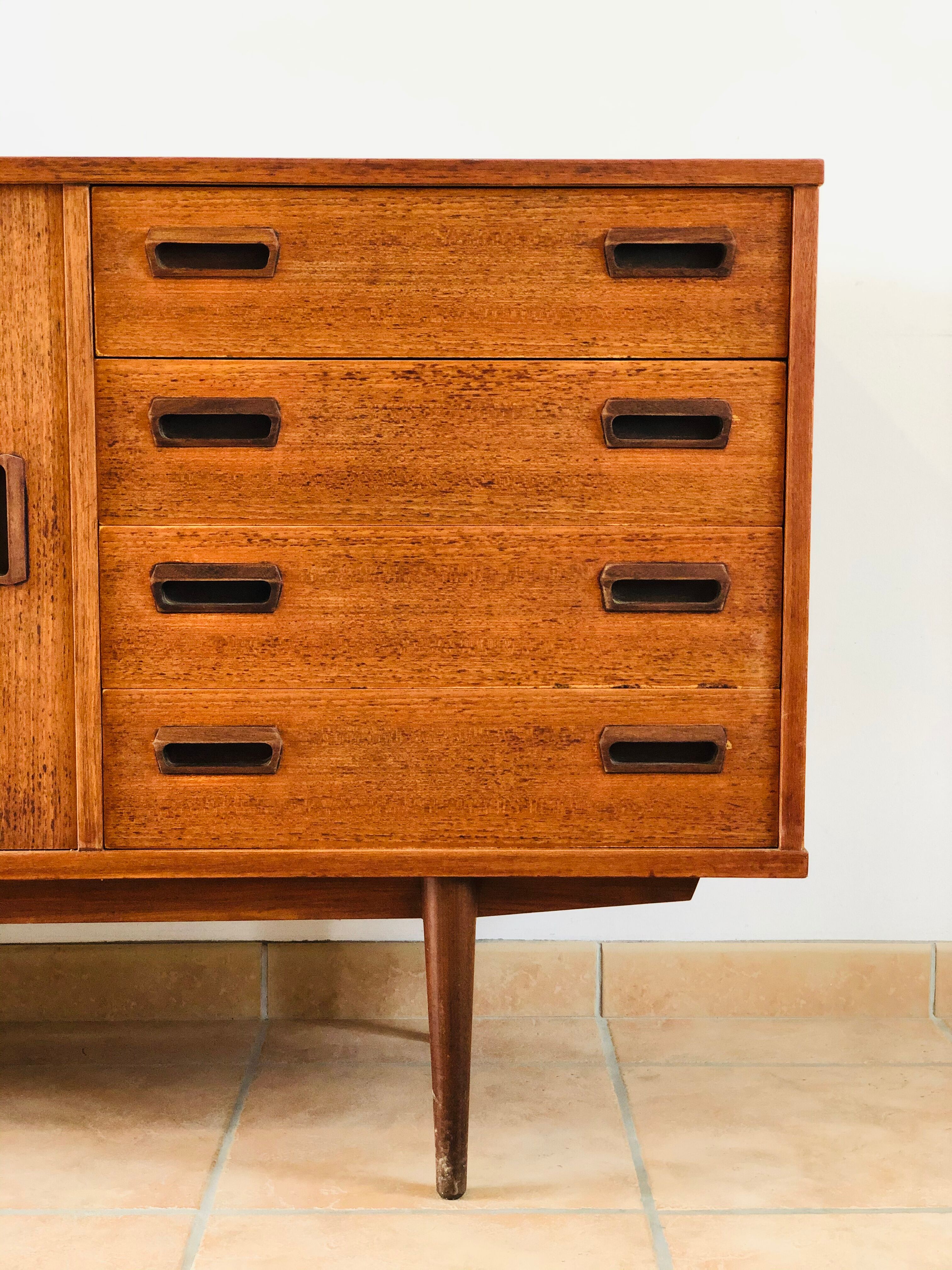 Scandinavian teak sideboard 1960