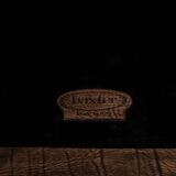 Mickey armchairs by Baxter Italy in Nabuk camel leather, circa 1998