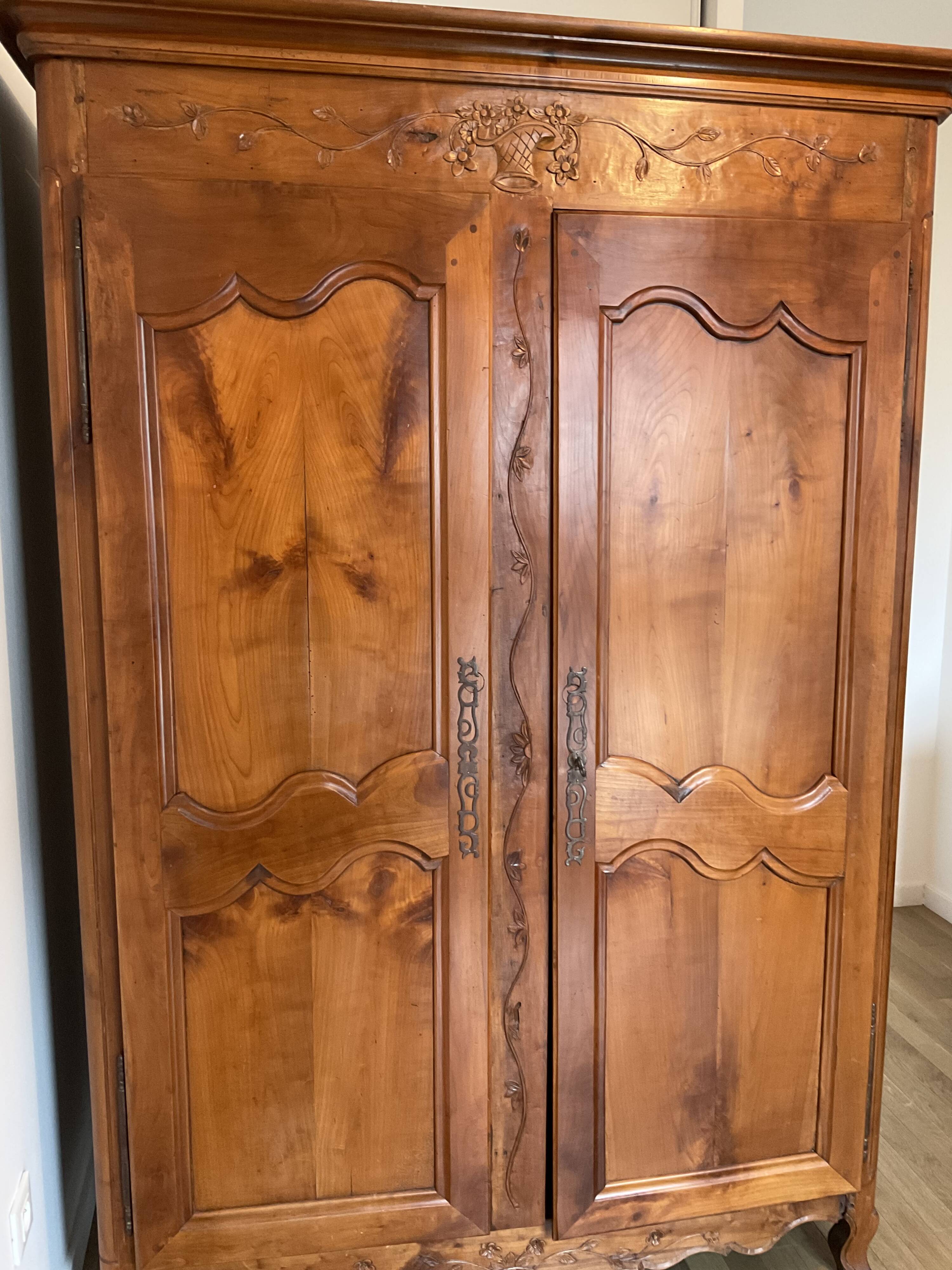 Antique carved cabinet