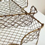 Stackable banks vintage brass wire