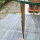 Table low glass and brass 50s
