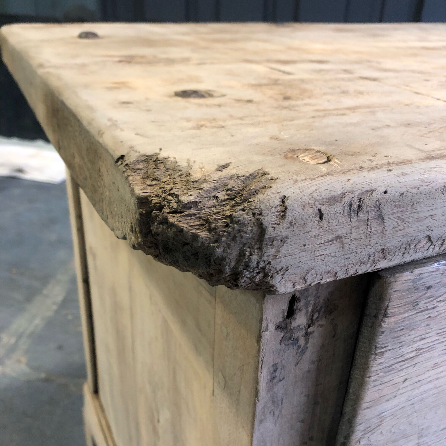 Wooden counter XIXth