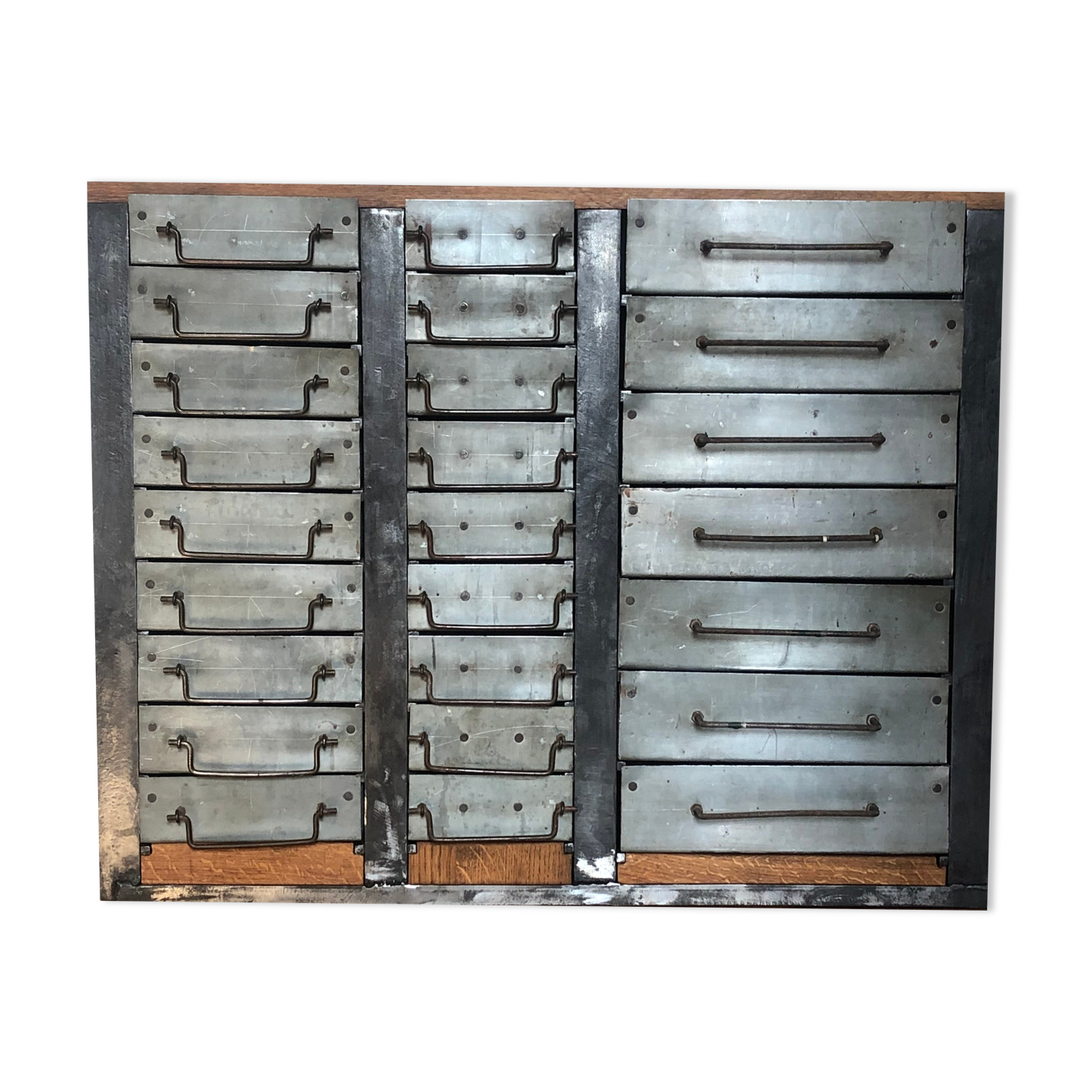 Metal and wood loom furniture