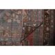 Vintage Turkish Oushak Handmade Wool Cotton Red Area Rug 110x227