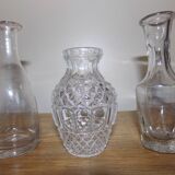 3 soliflorous vases