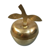 Boite pomme laiton