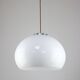 Lampe à Suspension Jolly Blanche par Luigi Massoni pour Guzzini, 1970s