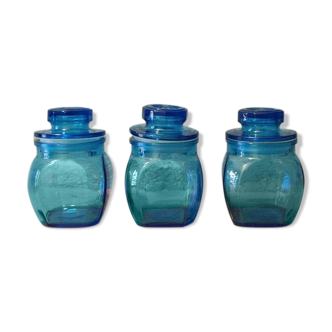 Blue apothecary jar