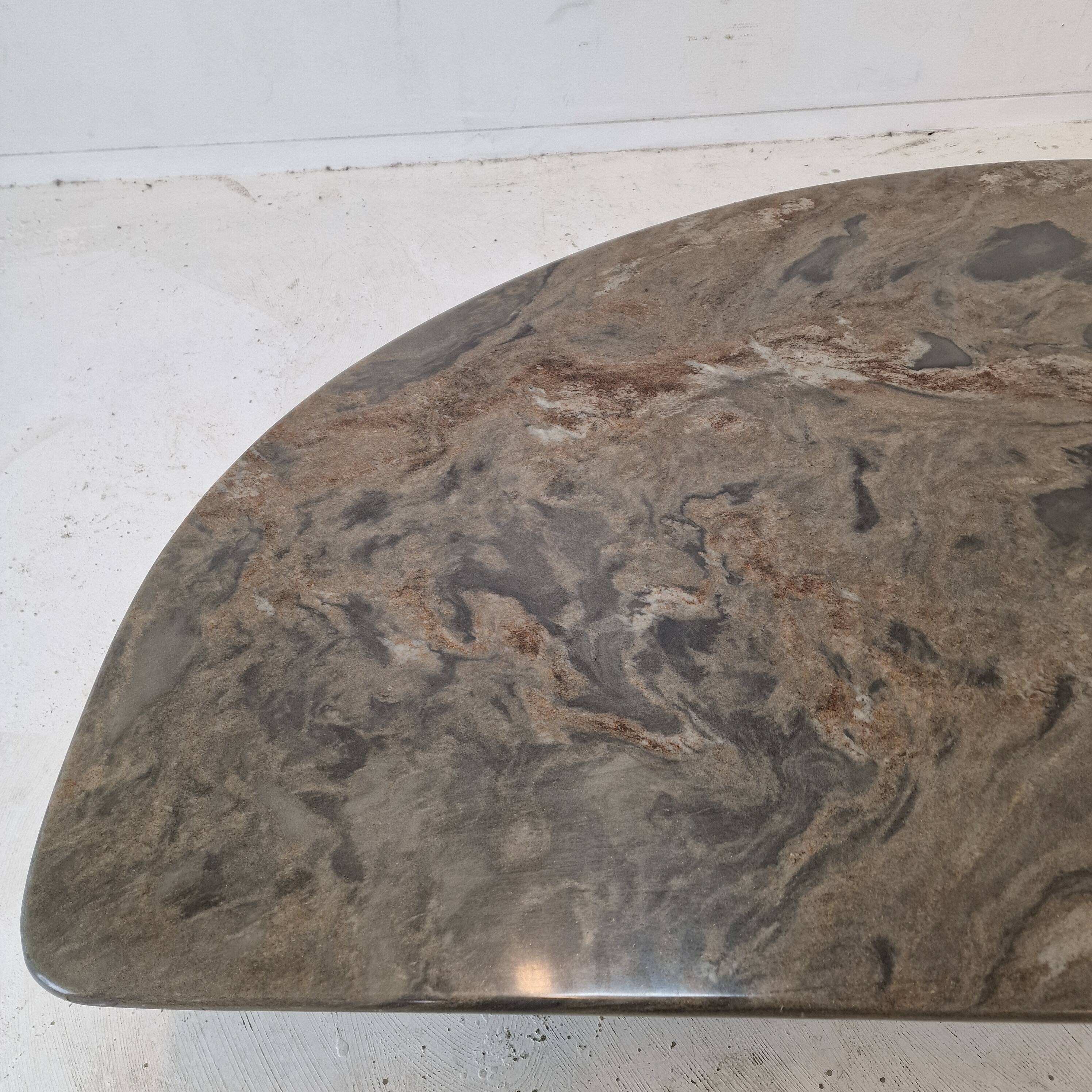 Italian Coffee Table in Granite, 1980s