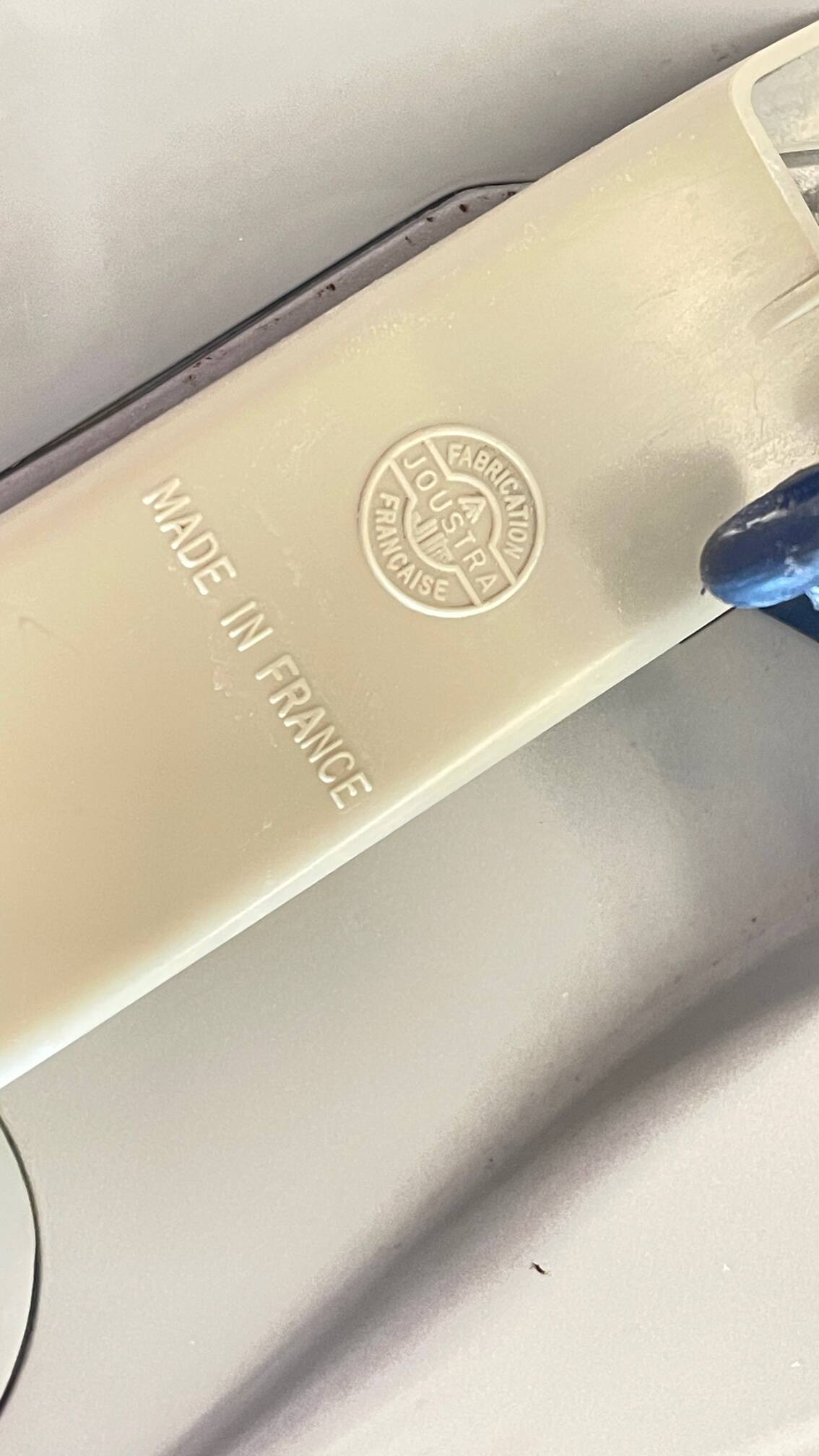 CONCORDE Plane Metal Toy JOUSTRA Vintage