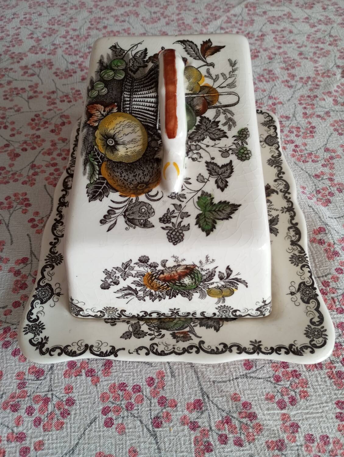 Beurrier vaisselle anglaise Mason's