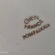 Porcelain tureen from gien france model pompadour