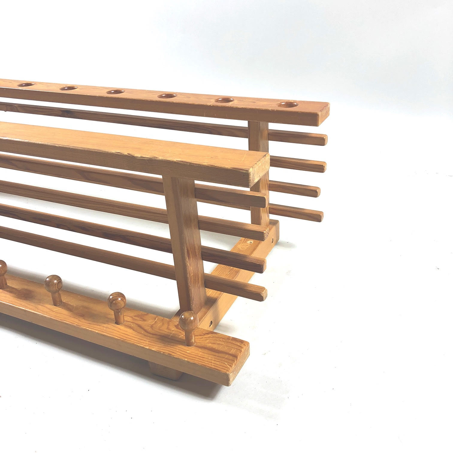 Swedish 1960 vintage wall coat holder