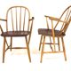 Set de 2 fauteuils scandinave "Mod 34T", Nesto, Suède, 1960