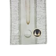 Vase solitaire, en verre transparent, conçu par H. Düsterhaus, Walther Glas,