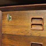 Bureau danois du milieu du siècle en palissandre par Erik Brouer, Danemark des années 1960