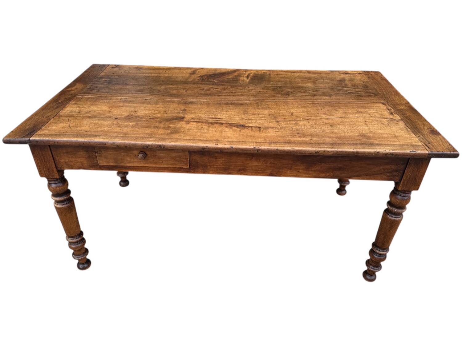 Louis Philippe walnut farmhouse table, 19th century