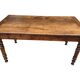 Table de ferme Louis Philippe en noyer 19’s