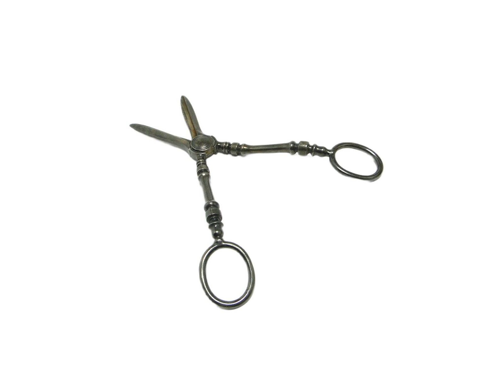 Art Nouveau Danish scissors for grapes, 1920s