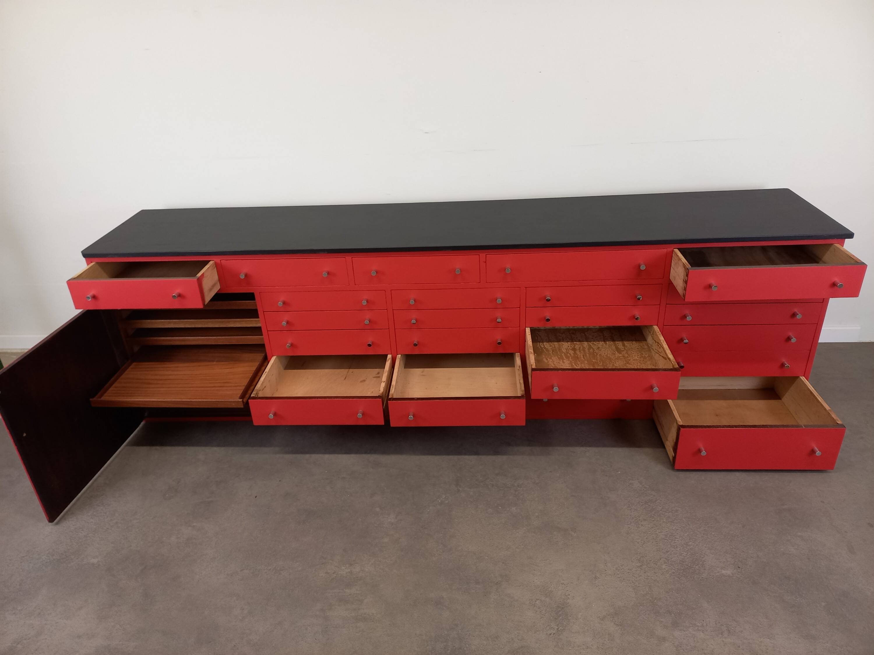 Optician's drawer unit