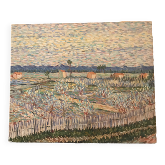 painting on canvas