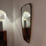 Large Rockabilly Mirror, 1960s