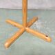 Door coats on foot 5 patères orientable wooden balls