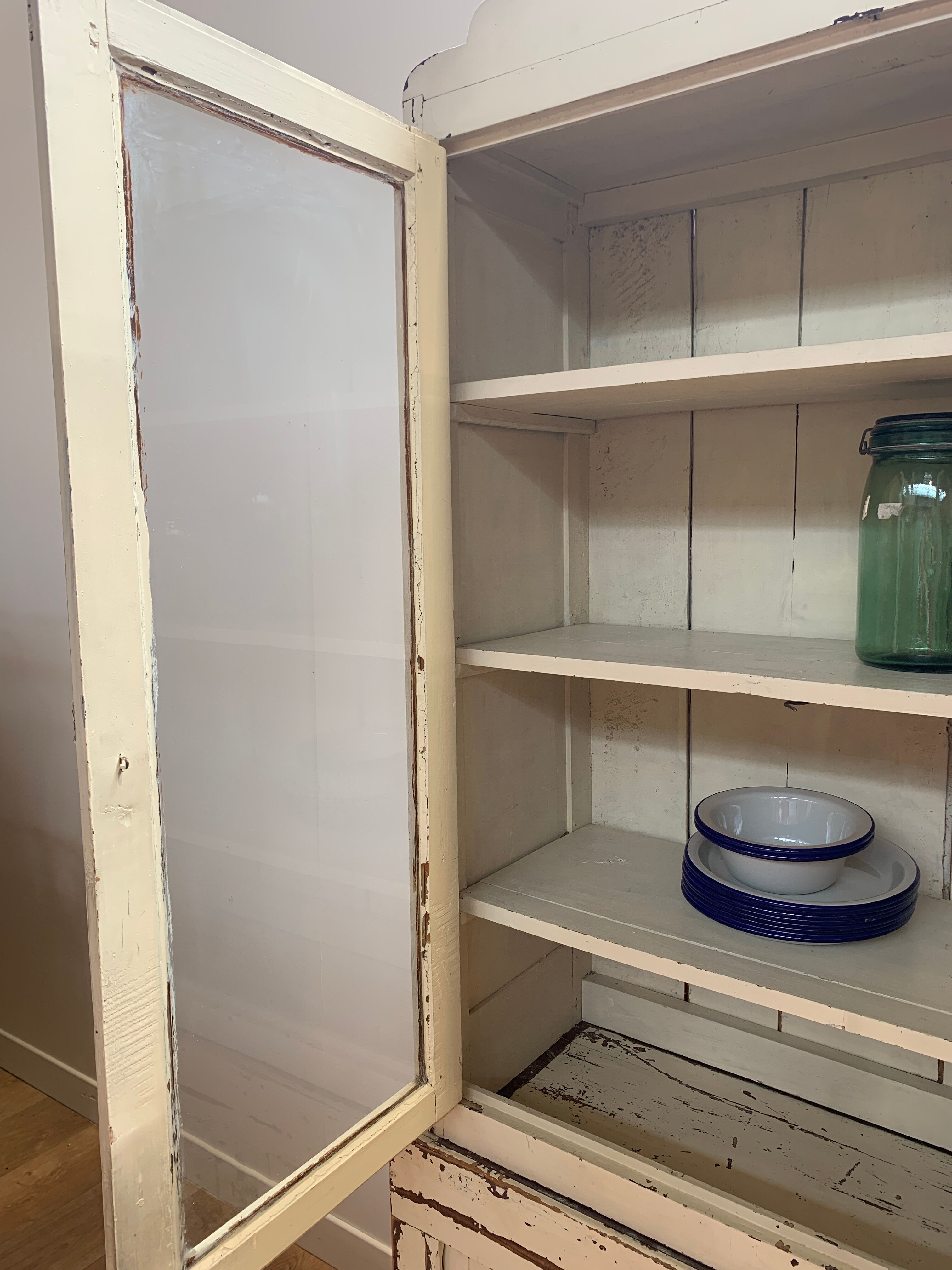 Two-body patinated buffet