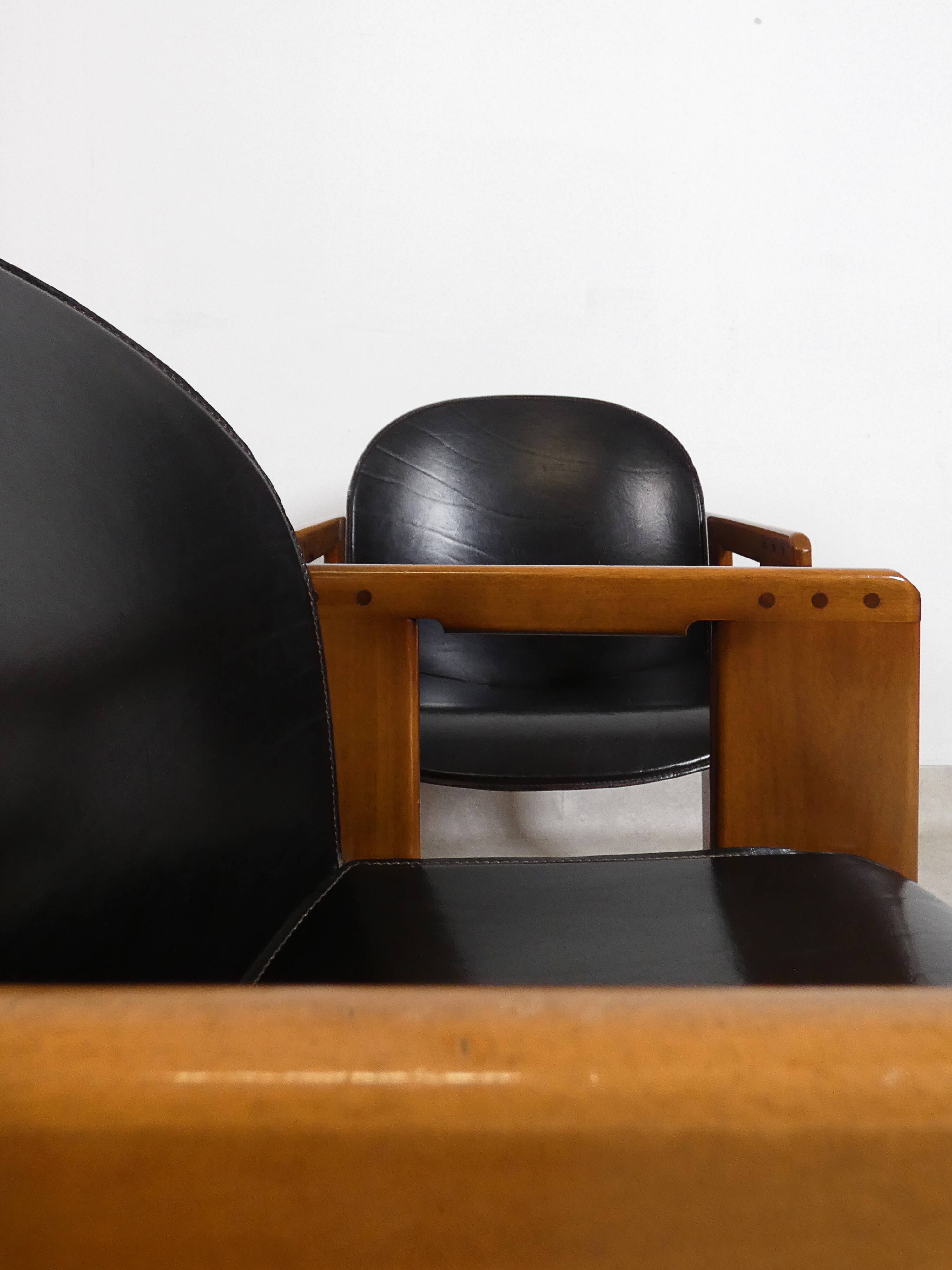 4 dining chairs - 'Dialogo' - Afra & Tobia Scarpa