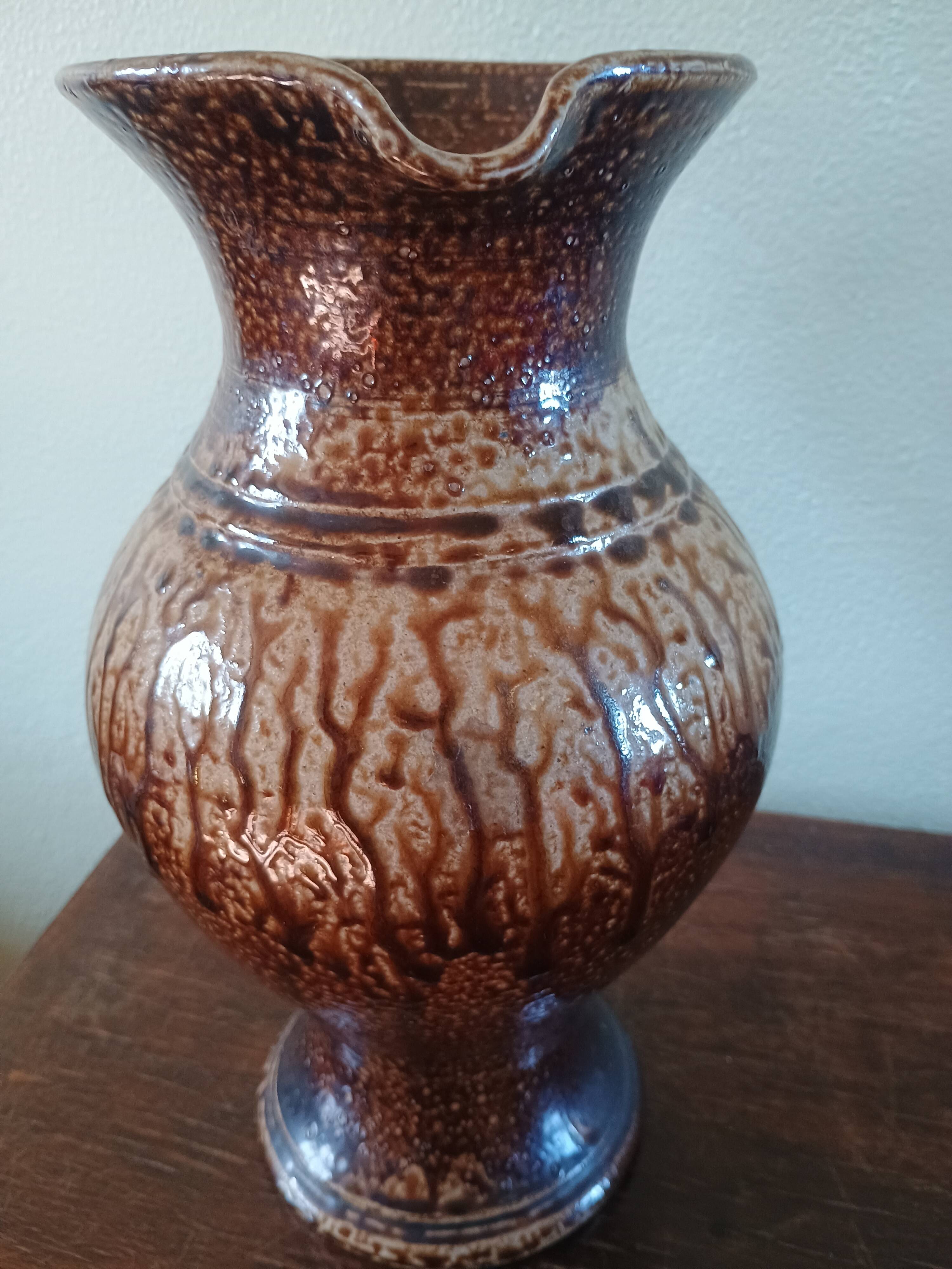 Jug Pitcher Stoneware - St Amand en Puisaye - Guy Norman - The New Pottery