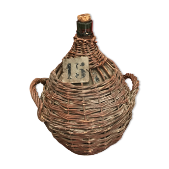 Vintage demijohn