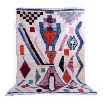 Handmade traditional carpet 250cm x 150cm Moroccan