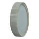 Modern mid-century ceiling/wall lamp from the 1950s in linen, made in Sweden.