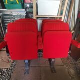 Old folding armchairs
