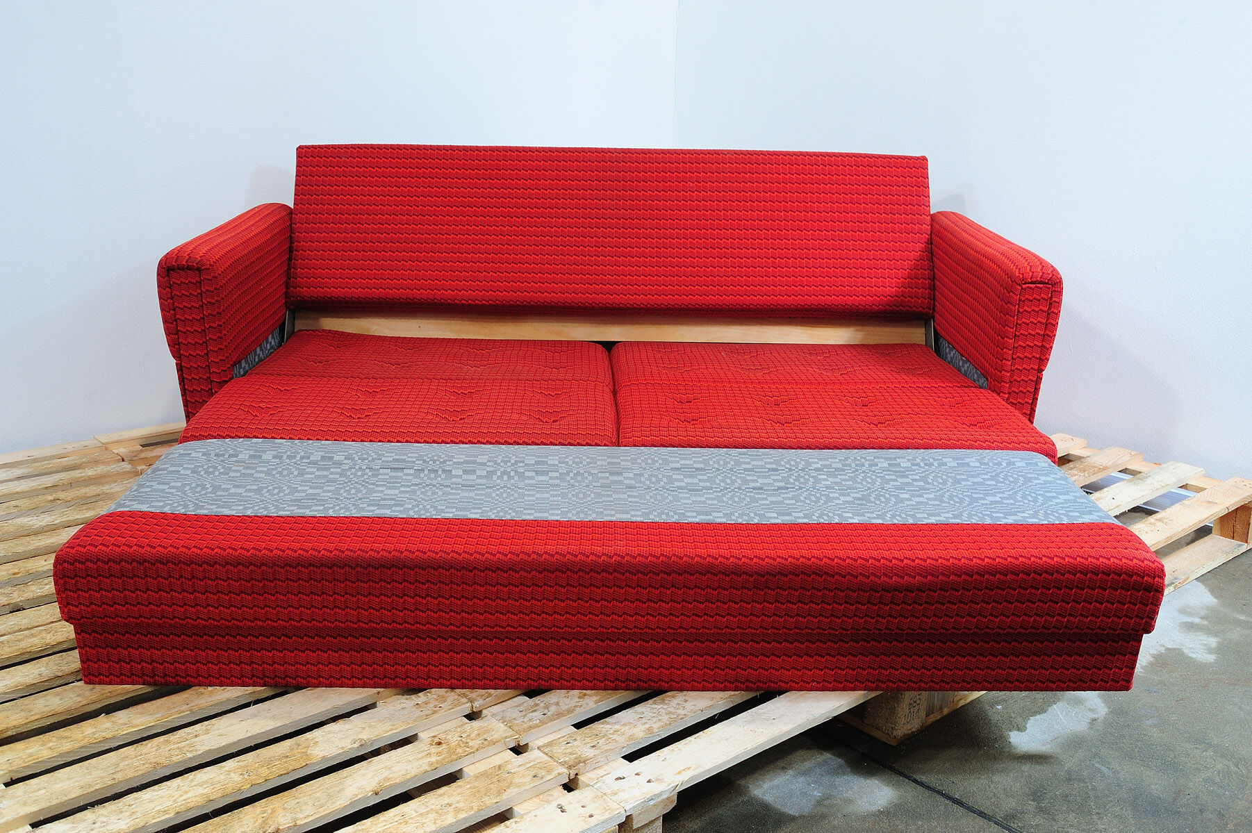 Ensemble de salon vintage bloc de l’Est, Tchécoslovaquie, années 1970