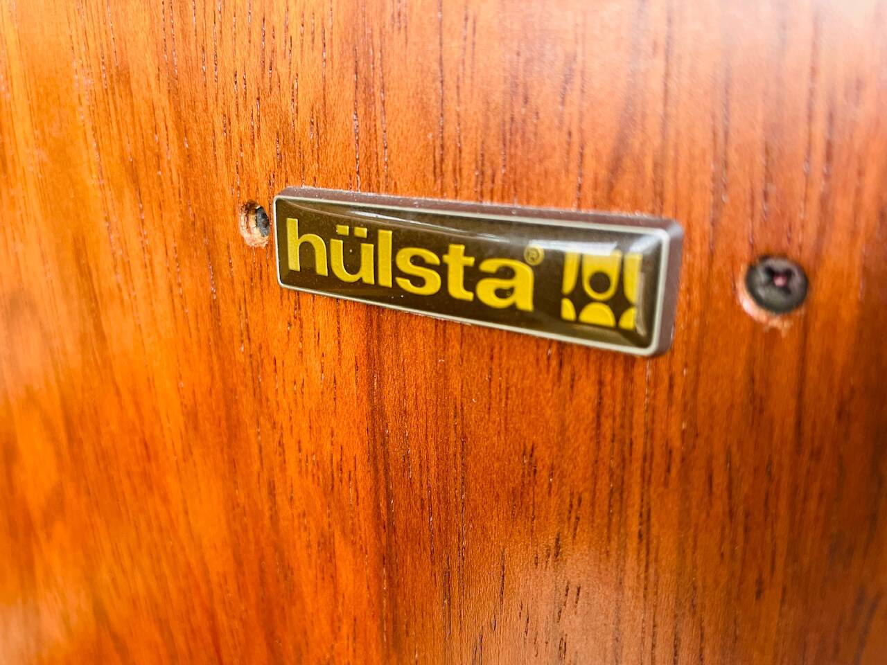 Low buffet, vintage teak storage unit by Hulsta, circa 1970s.