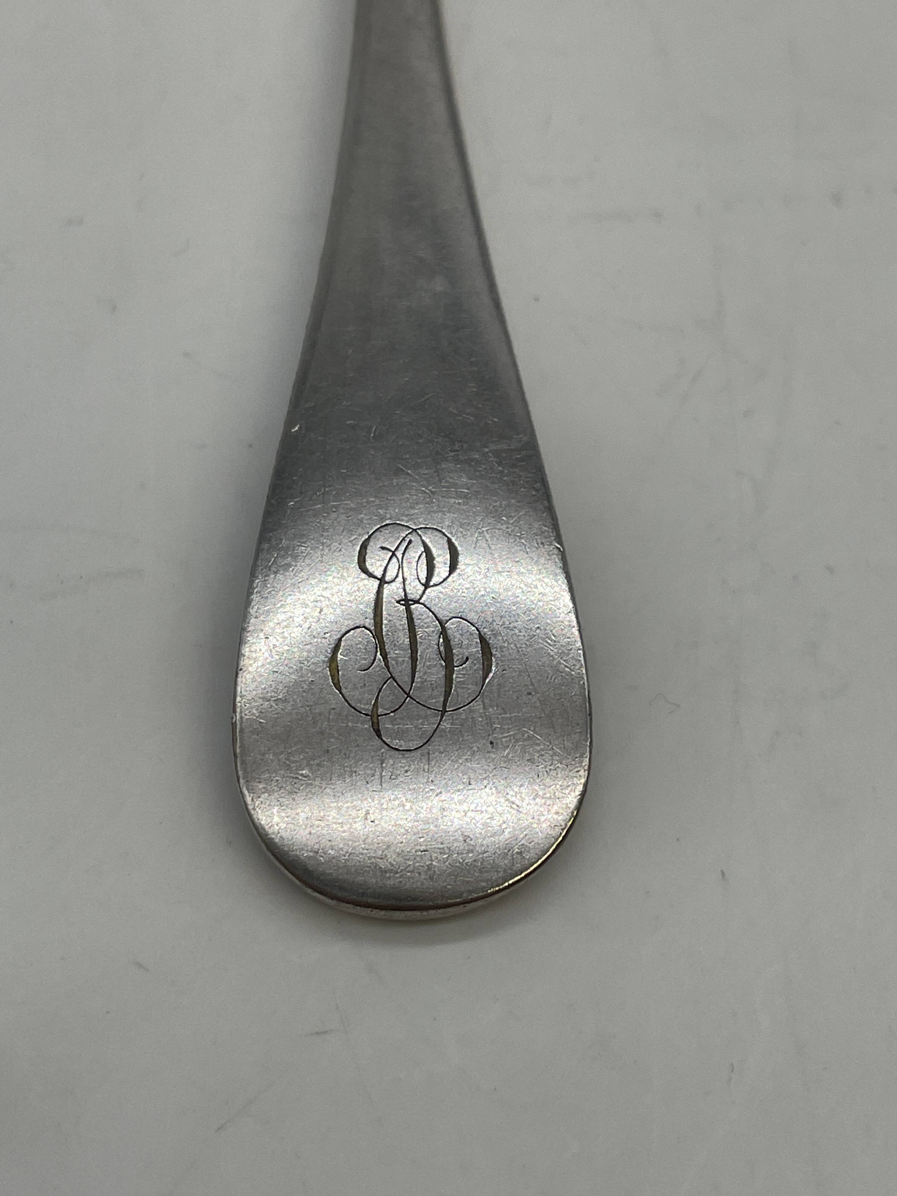 Set of 12 soup spoons, 7 lunch forks, 8 dessert cutlery.