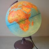 Globe terrestre lumineux lampe map monde Tecnodidattica déco chambre ado