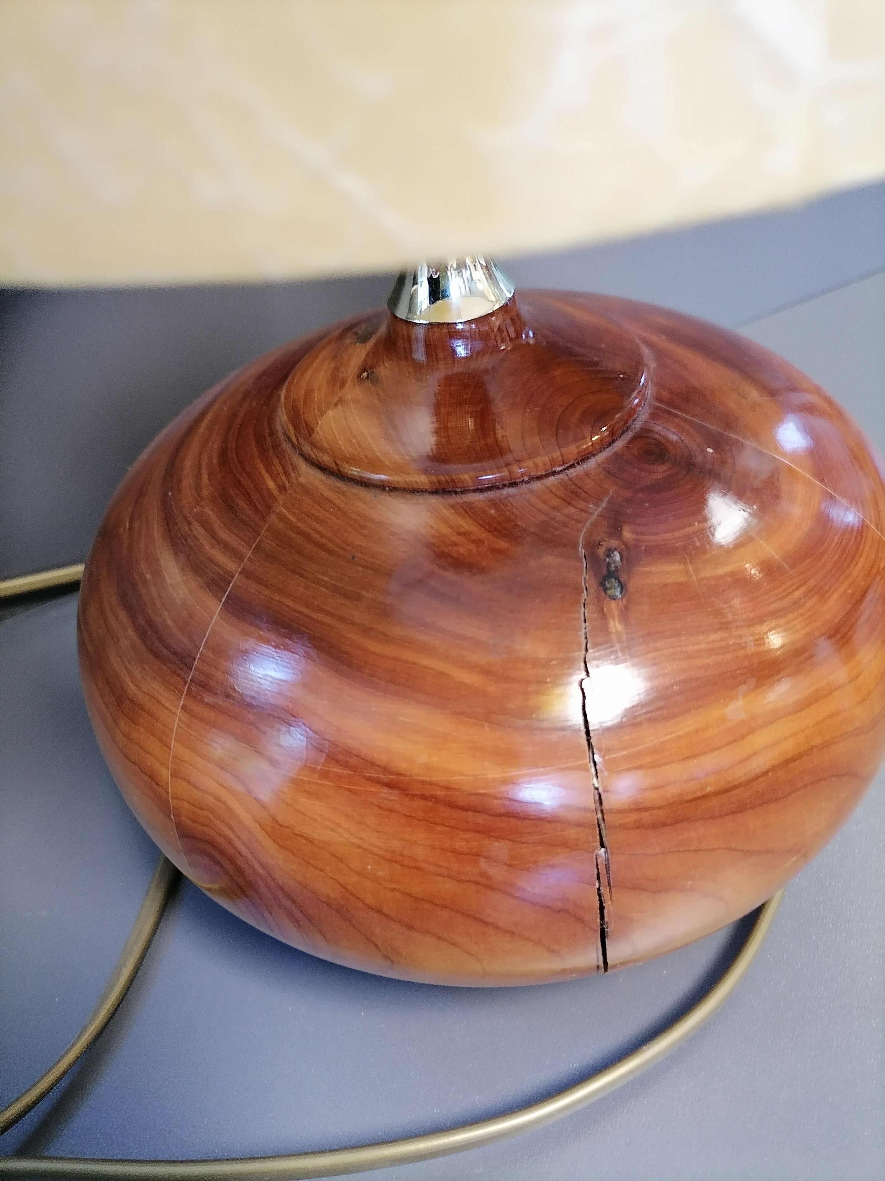 Vintage bedside lamp