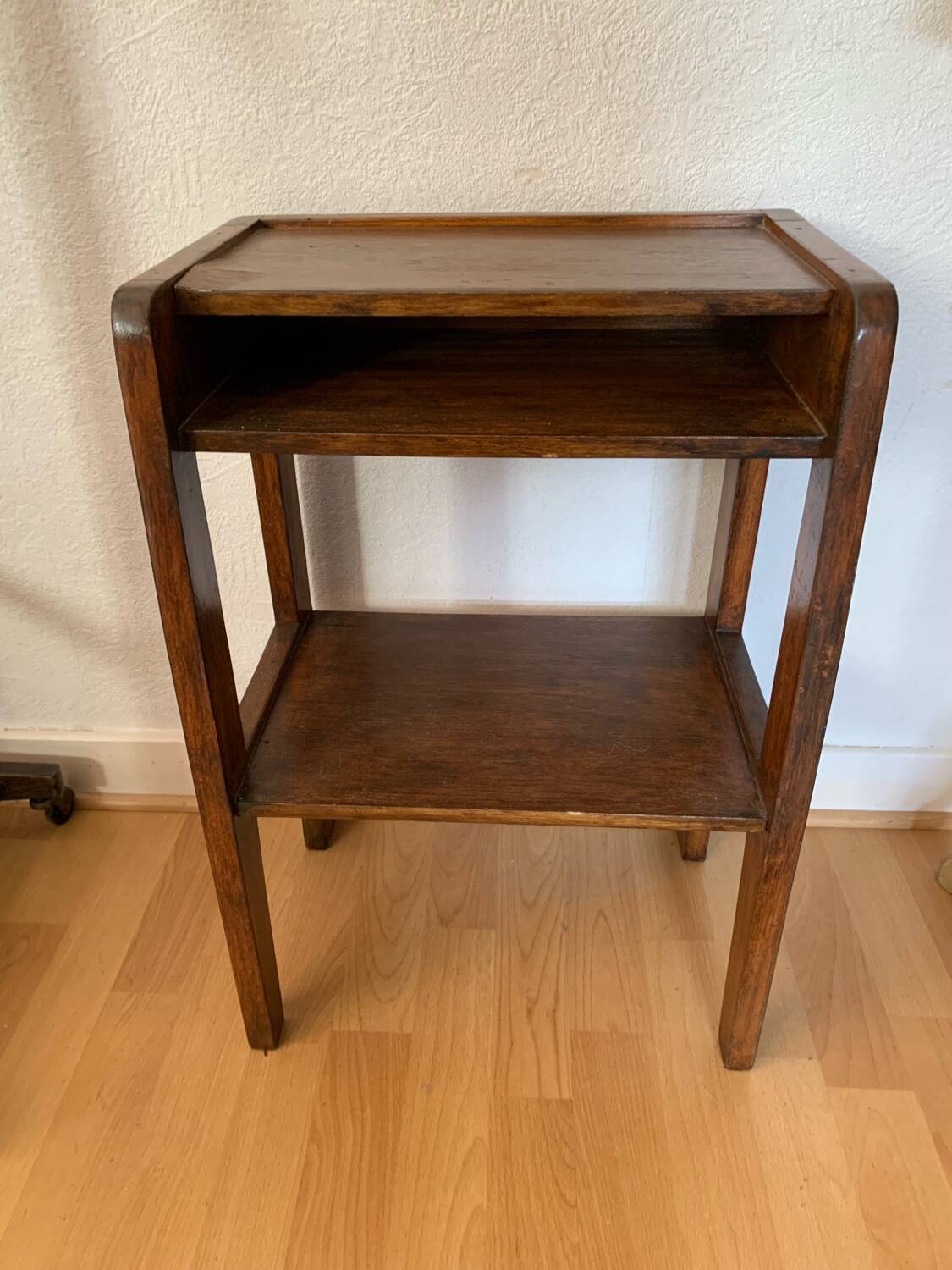 Oak bedside table
