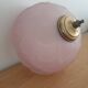 Plafonnier vintage verre rose