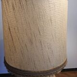 Vintage 1960s Venetian lamp – wooden base – Total height: 1.00 m